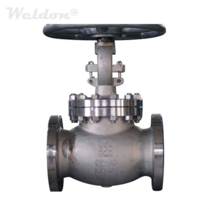 ASTM A494 CY-40 Globe Valve, 6 Inch, 300 LB, ASME B16.34 